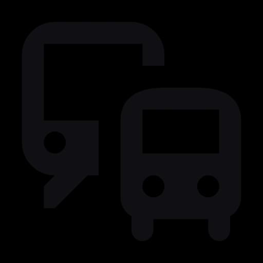 bus train logo